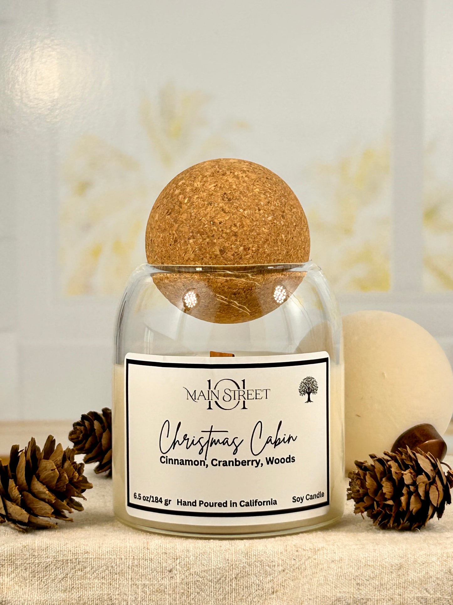 Christmas Cabin Candle